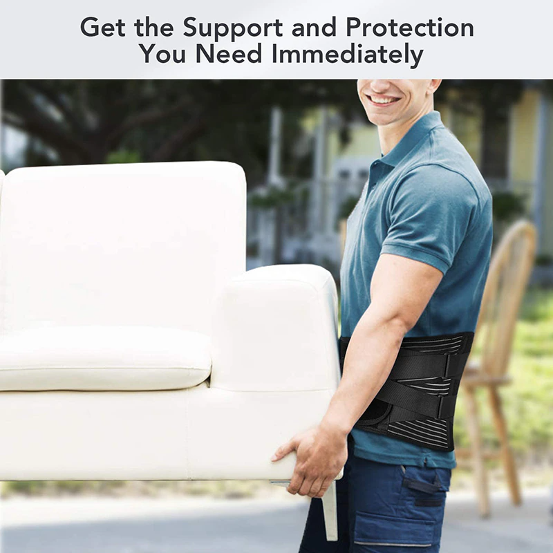 Adjustable Lower Back Brace — Lumbar Support Belt