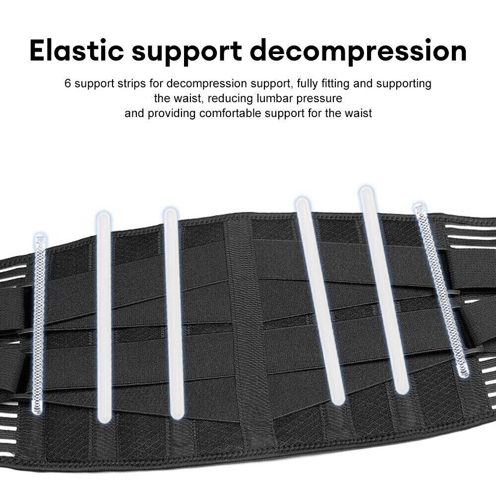 Adjustable Lower Back Brace — Lumbar Support Belt