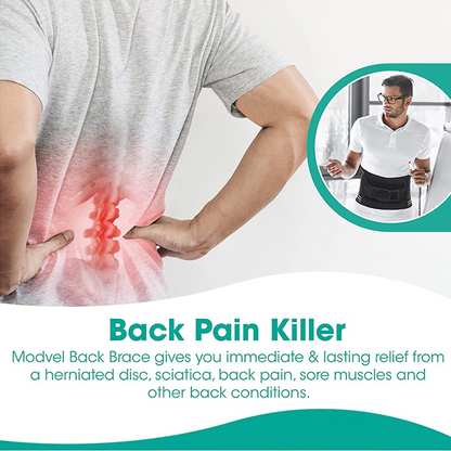 Adjustable Lower Back Brace — Lumbar Support Belt