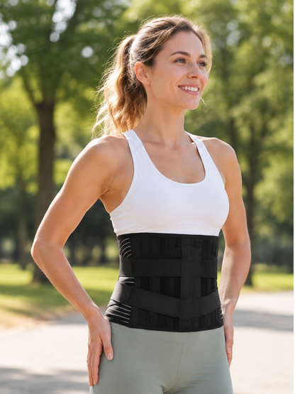 Inflatable cervical neck traction device with hand pump grey color