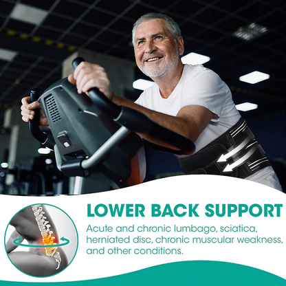 Adjustable Lower Back Brace — Lumbar Support Belt